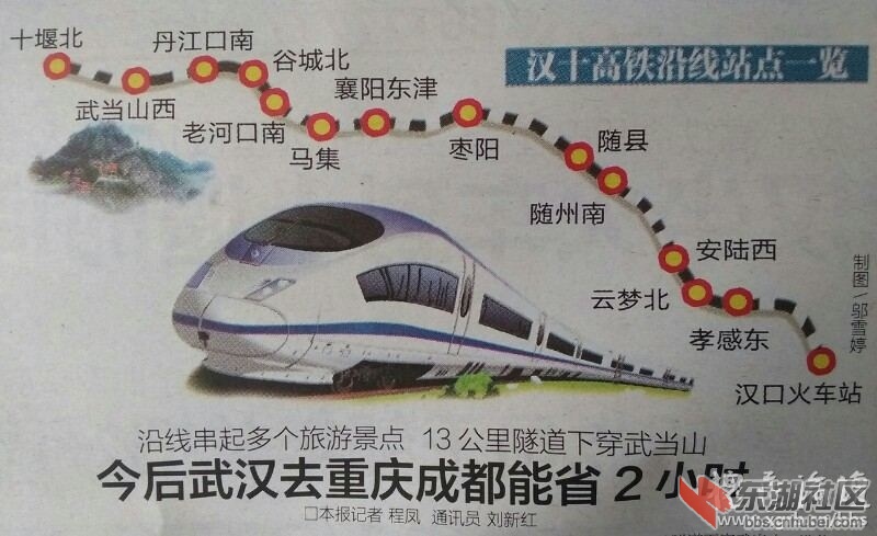 汉十高铁最新路线图,汉十高铁最新路线图解析
