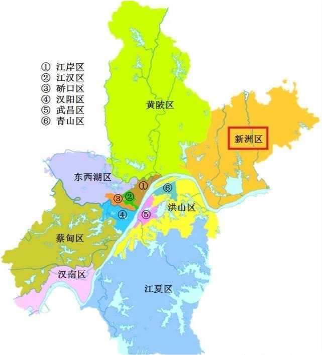 最新武汉市行政区划图,最新武汉市行政区划图解析